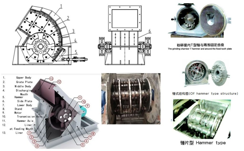 Hammer type structure