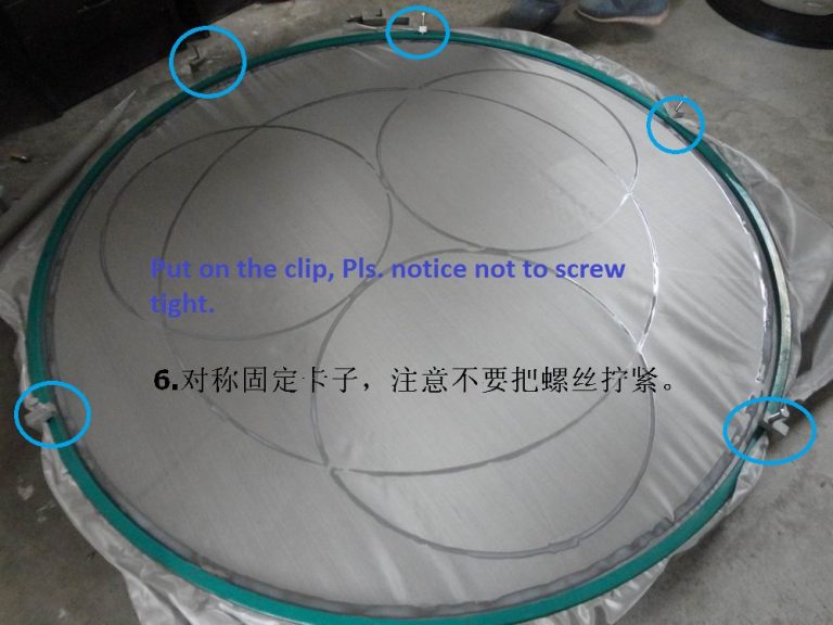 How to disassemble flour sifter? LKMixer