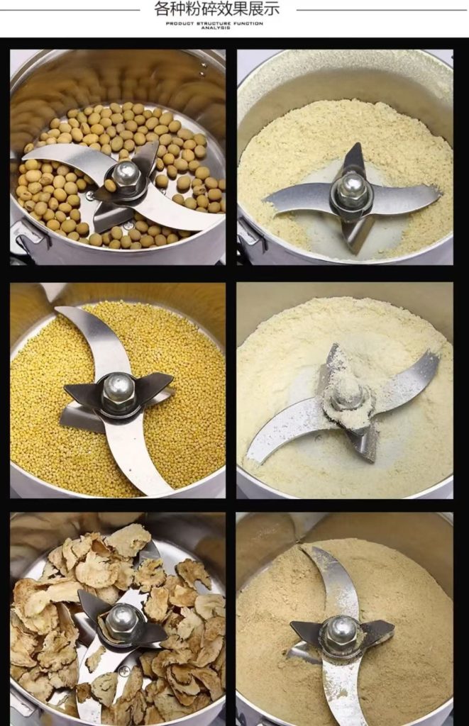 What are the different types of grinding